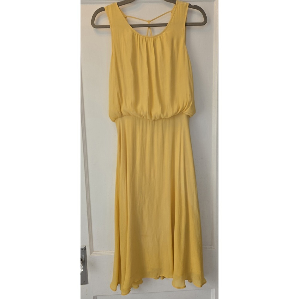 Forever 21 Darling Yellow Tank Blousant Top Dress. Knee Length. M